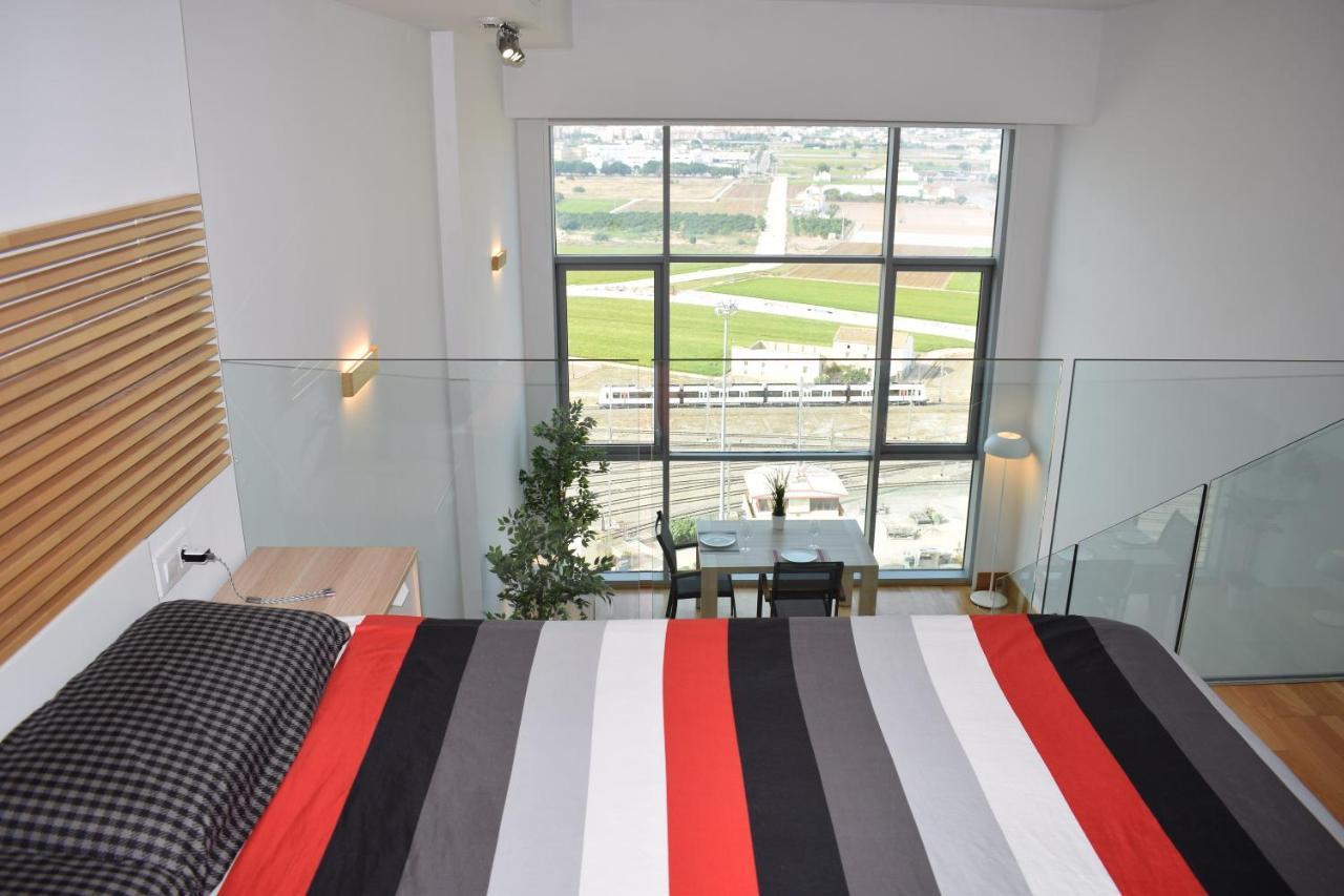 Ferienwohnung Duplex Loft Apartamento Con Parking Gratis Valencia Exterior foto