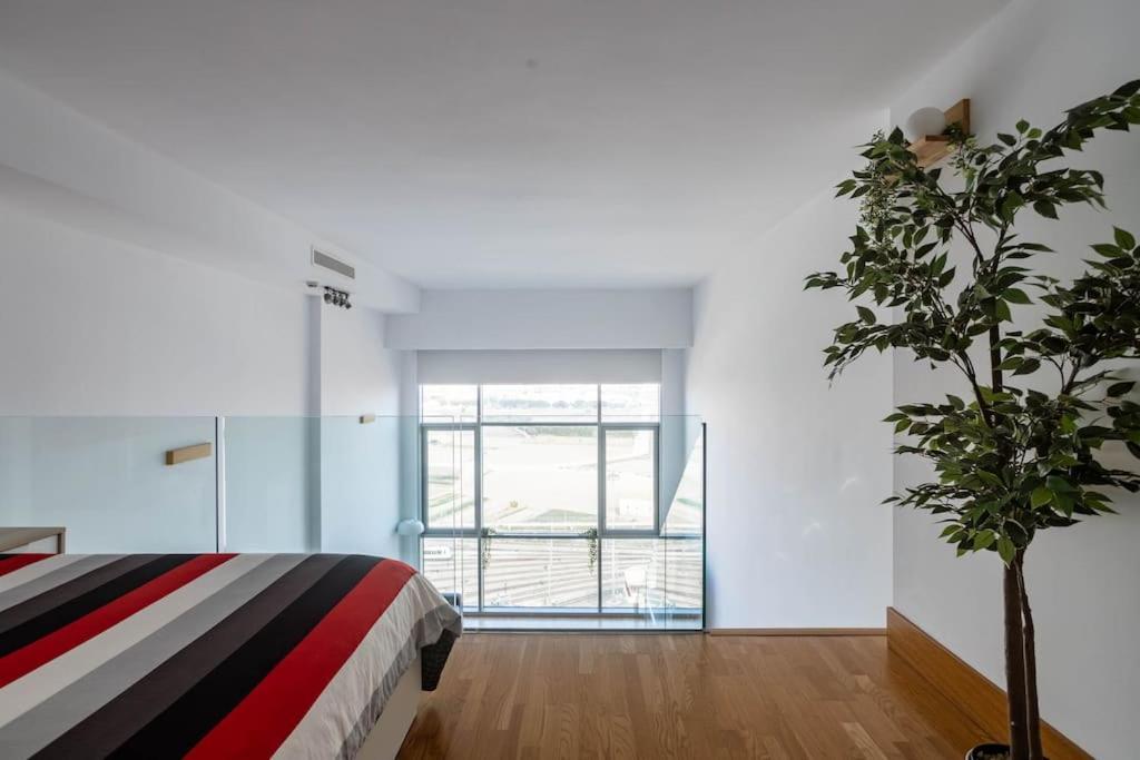 Ferienwohnung Duplex Loft Apartamento Con Parking Gratis Valencia Exterior foto