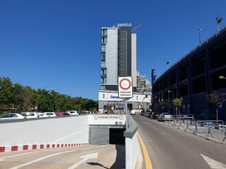 Ferienwohnung Duplex Loft Apartamento Con Parking Gratis Valencia Exterior foto